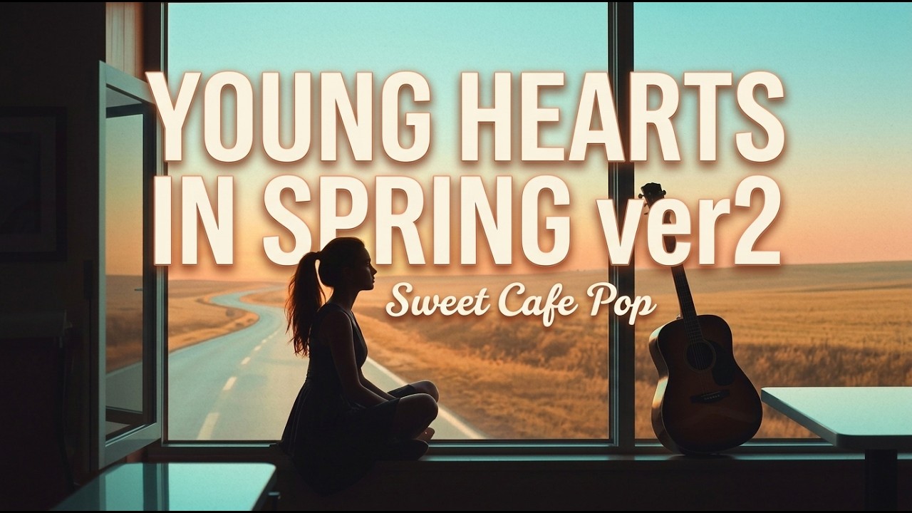 Young Hearts in Spring ver2 🌿 Sweet Cafe Pop Music | 청춘 감성 카페 팝