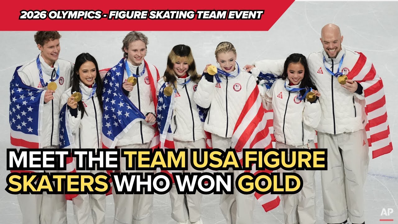 Meet the Team USA 2026 figure skating Team Gold winners | Full Interviews with Malinin, Liu & More
