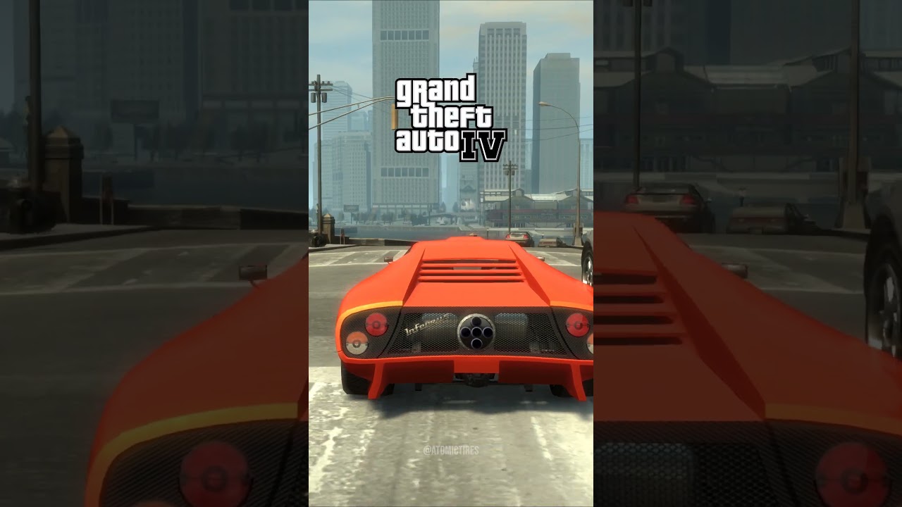 Evolution of INFERNUS in GTA Games #shorts