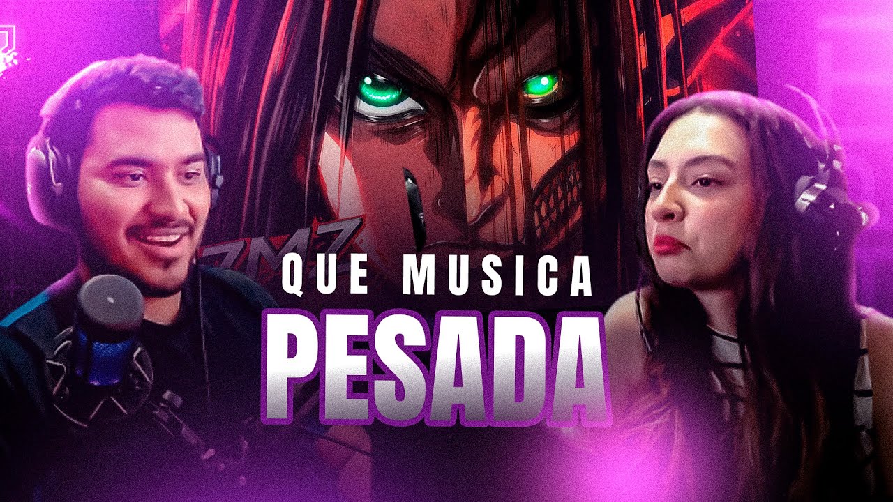 CASAL REAGE: Eren (Attack on Titan) - AO SOM DO ESTRONDO - 7 Minutoz
