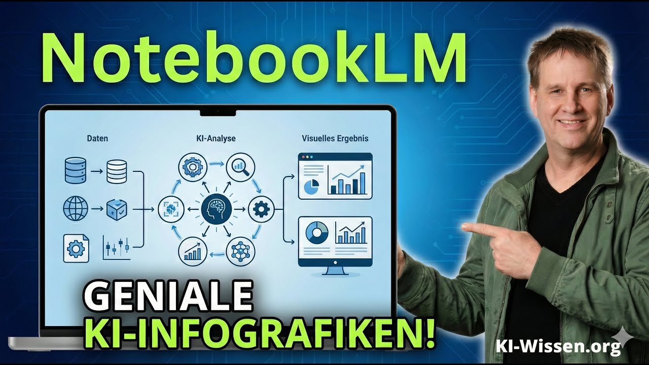 Geniale KI-Infografiken erstellen mit Google NotebookLM (Tutorial)