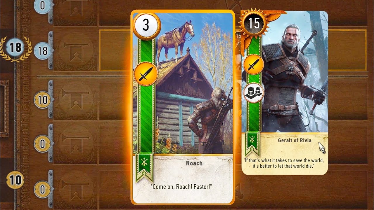 New Roach Gwent Card in Witcher 3 Next Gen Upgrade.