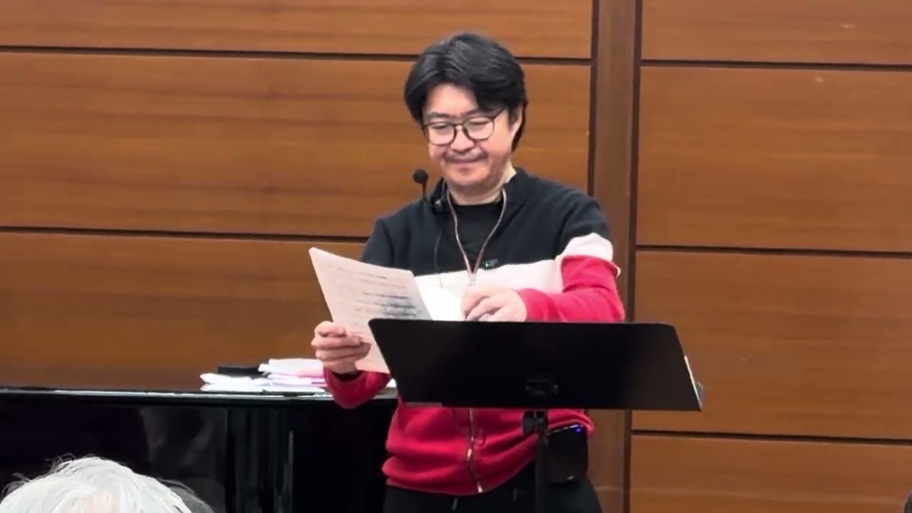 オペラ♪テノール歌手♪猪村浩之のうたごえスマイル😀発声練習/本格的♪合唱団みたい♪