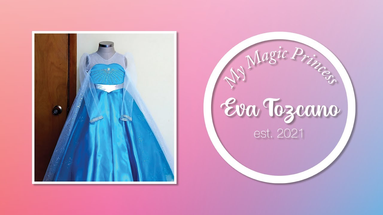 Vestido Princesa Frozen