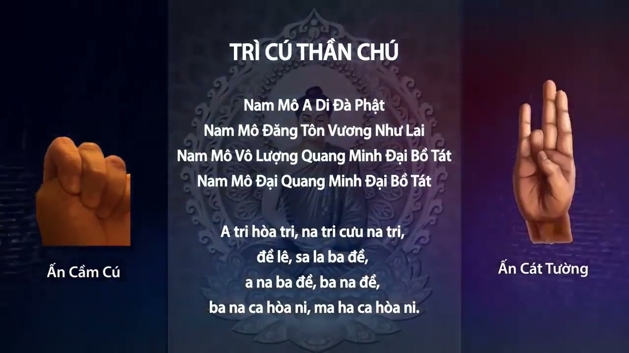 Nghe và Trì Cú Thần Chú dài 3 tiếng   Tiêu trừ sợ hãi và nguy hiểm   Thầy Hoàng Quý Sơn