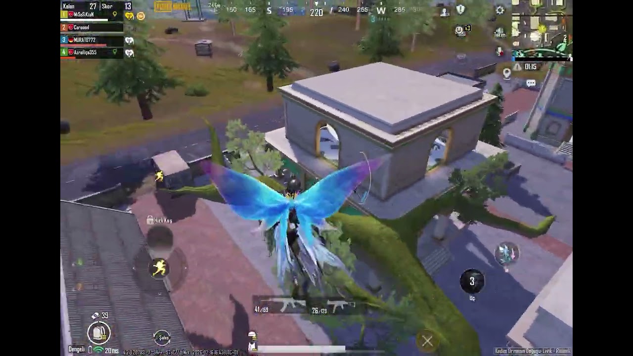 PUBG mobilde tüm haritayı temizledik  