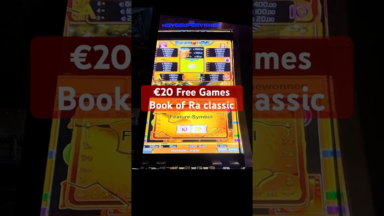 Book of Ra | 🔥&euro;20 Free Spins🔥Big Win or Epic Fail?  #spielbank #freispiele