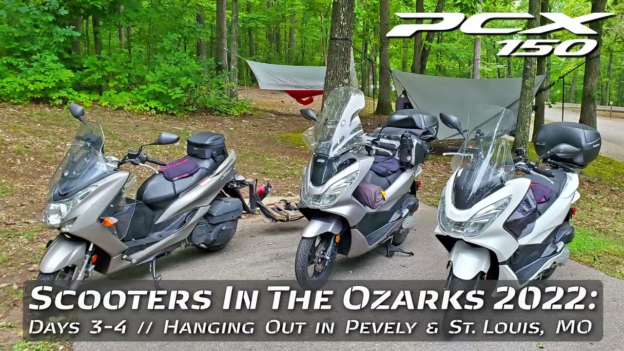 Scooters In The Ozarks 2022: Days 3 & 4 // PCX150 Tow Truck & the Gateway Arch