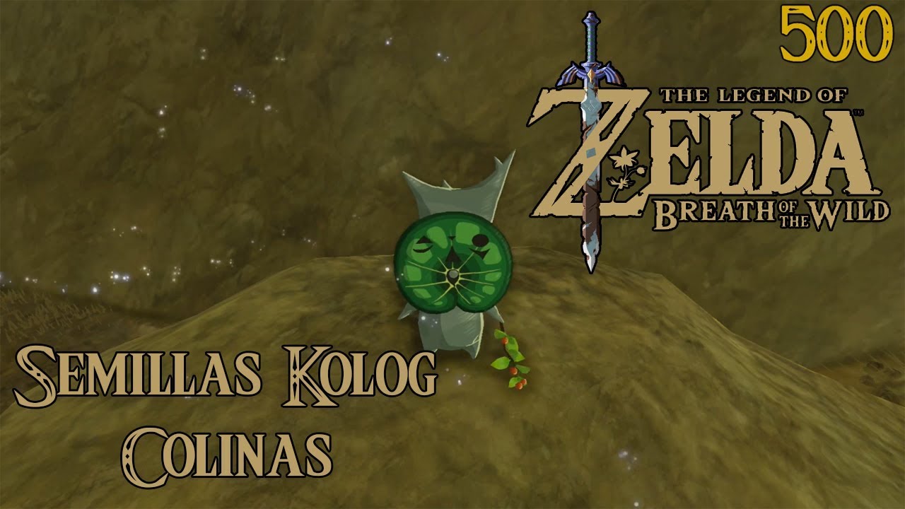 The Legend of Zelda Breath of the Wild - Todas las Semillas Kolog #09 (Torre de las Colinas) 460-540