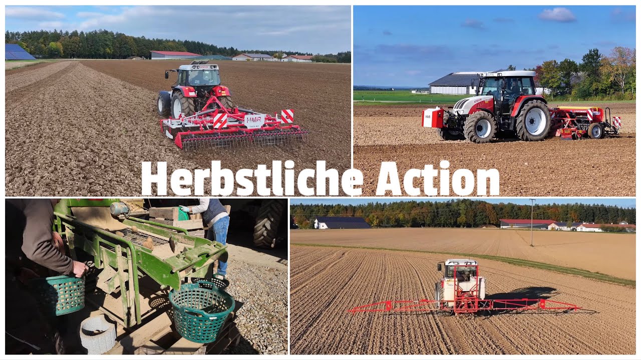 HMR ParaKo | Säen | Kartoffeln sortieren | Pflanzenschutz | Bauernhofteam 