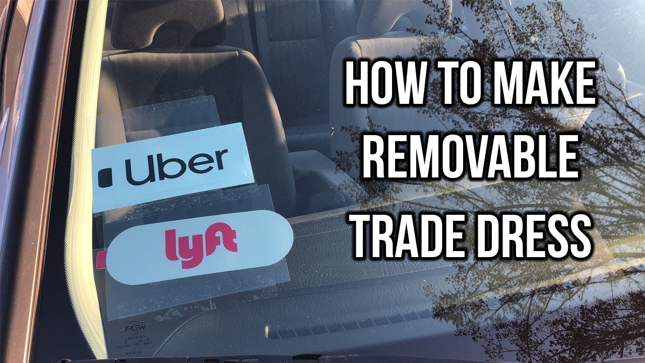 Как сделать съемный фирменный стиль для Uber или Lyft