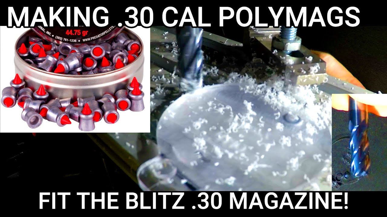 [ HATSAN BLITZ .30 POLYMAG HACK! ] EXPLOSIVE IMPACT POLYMAG FIT THE 30 CAL MAGAZINE! BEST BLITZ TIP!