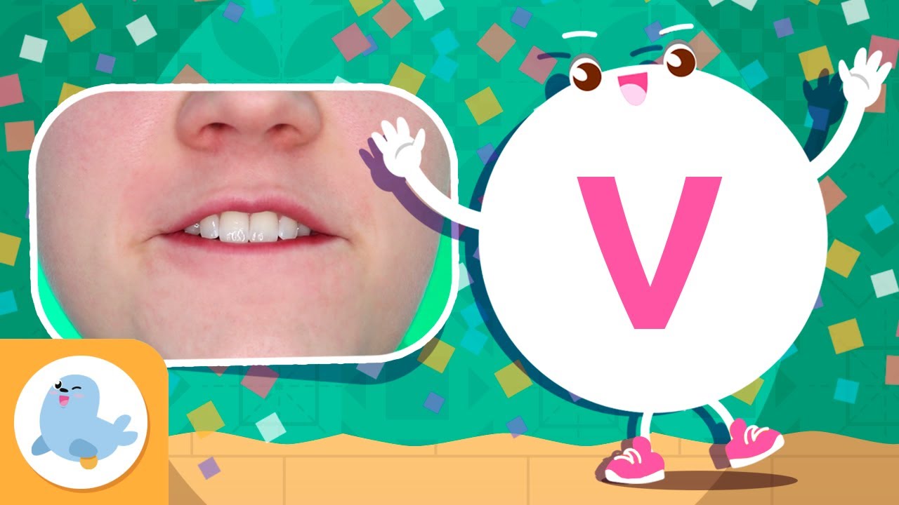 Phonics for Kids 🗣 The V Sound 🦺 Phonics in English 🎪