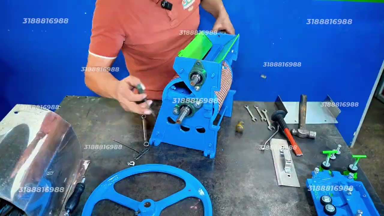 AS&Iacute; ES EL ENSAMBLE DE NUESTRA DESPULPADORA PROINGENIERIA