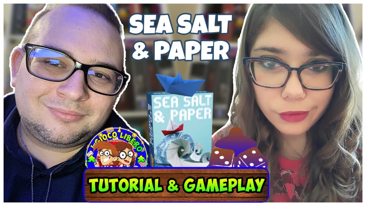 SEA SALT & PAPER - Strategia & Origami, Un Mix Perfetto! | TUTORIAL & GAMEPLAY | Gioco Da Tavolo 