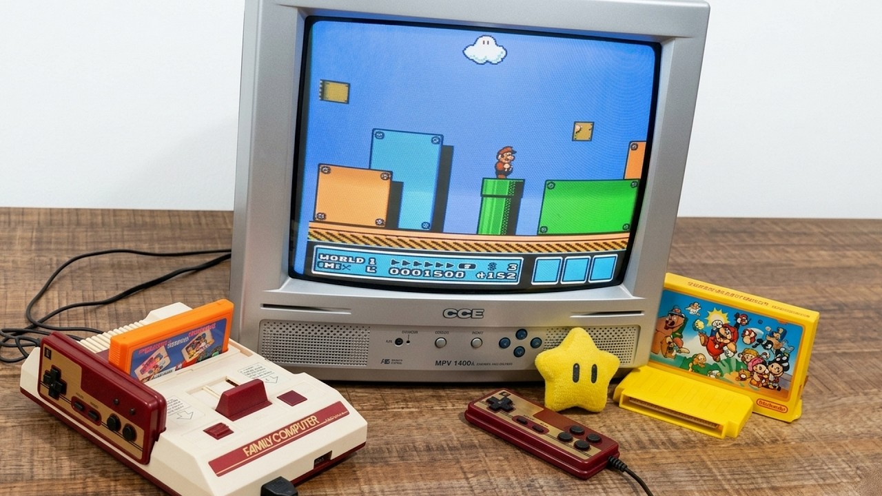 COMPREI um FAMICOM da CHINA em pleno 2025! (Funcionou?)
