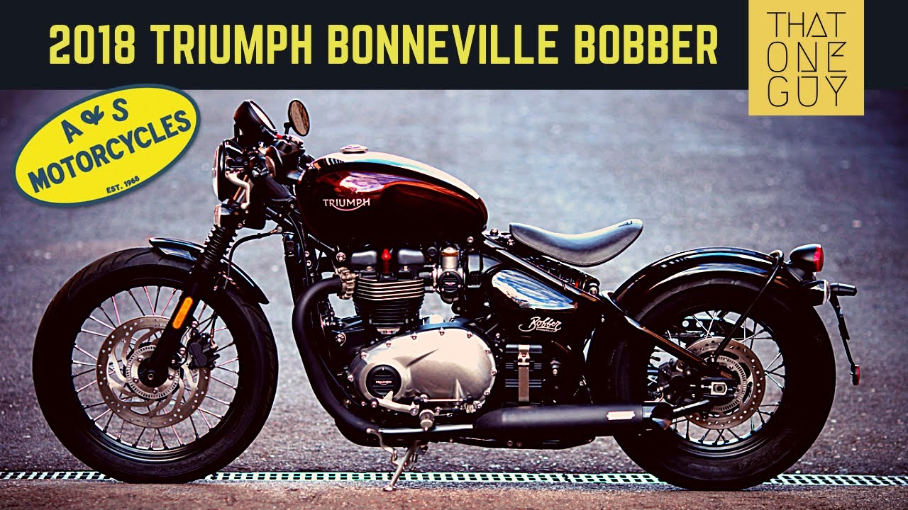 2018 Triumph Bonneville Bobber test ride and review | Solid performance - built for speed