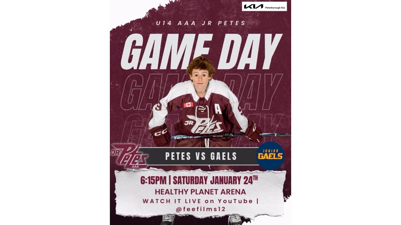 Jr Gaels at Jr Petes- 24/01/2026