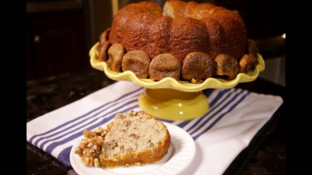 How to make Fig & Walnut Cake (Assyrian Food)