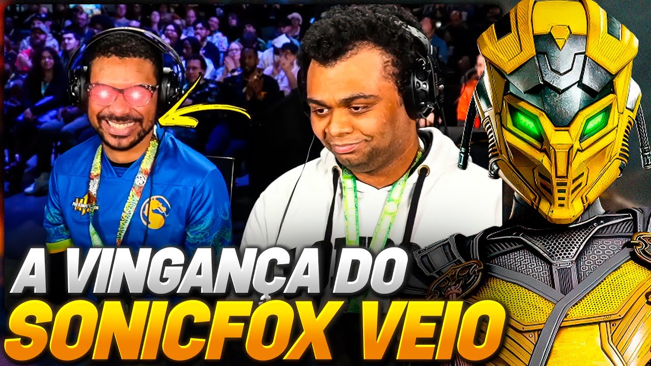 DEU o TROCO! SONICFOX se VINGOU com sua CYRAX no COMBO BREAKER 2025 - MORTAL KOMBAT 1