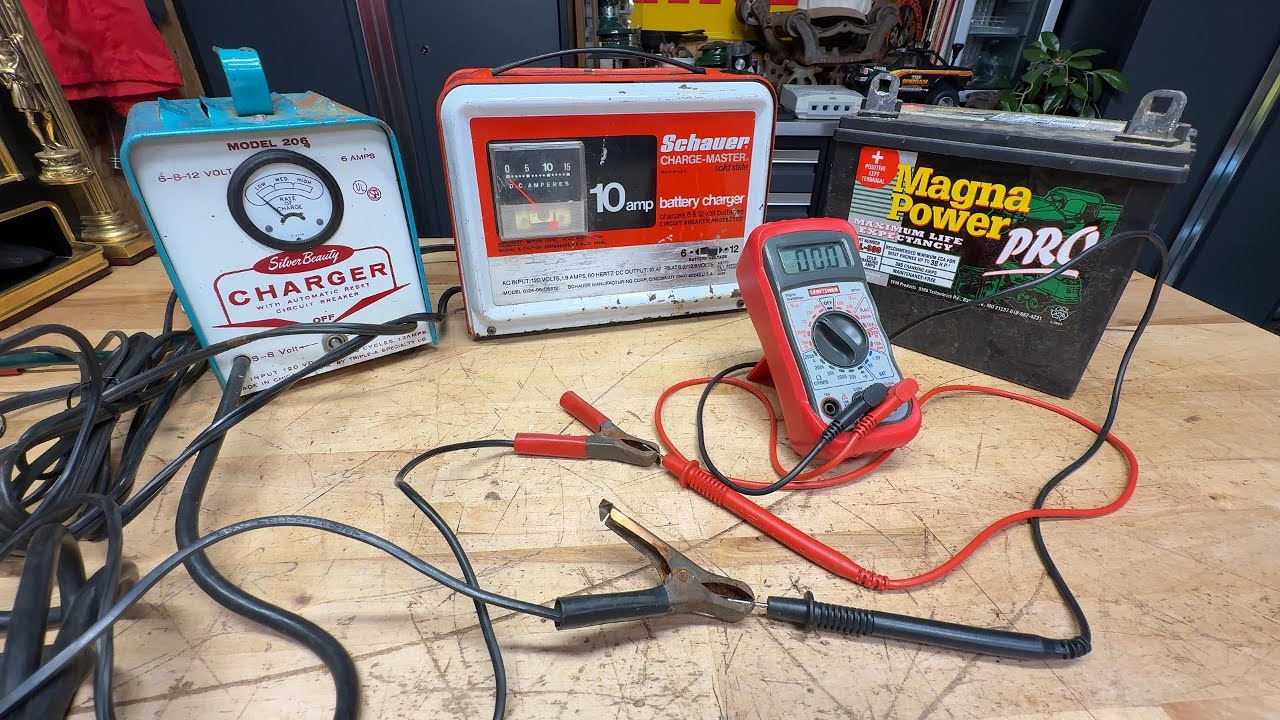 How To Quickly Test An Old Car Battery Charger