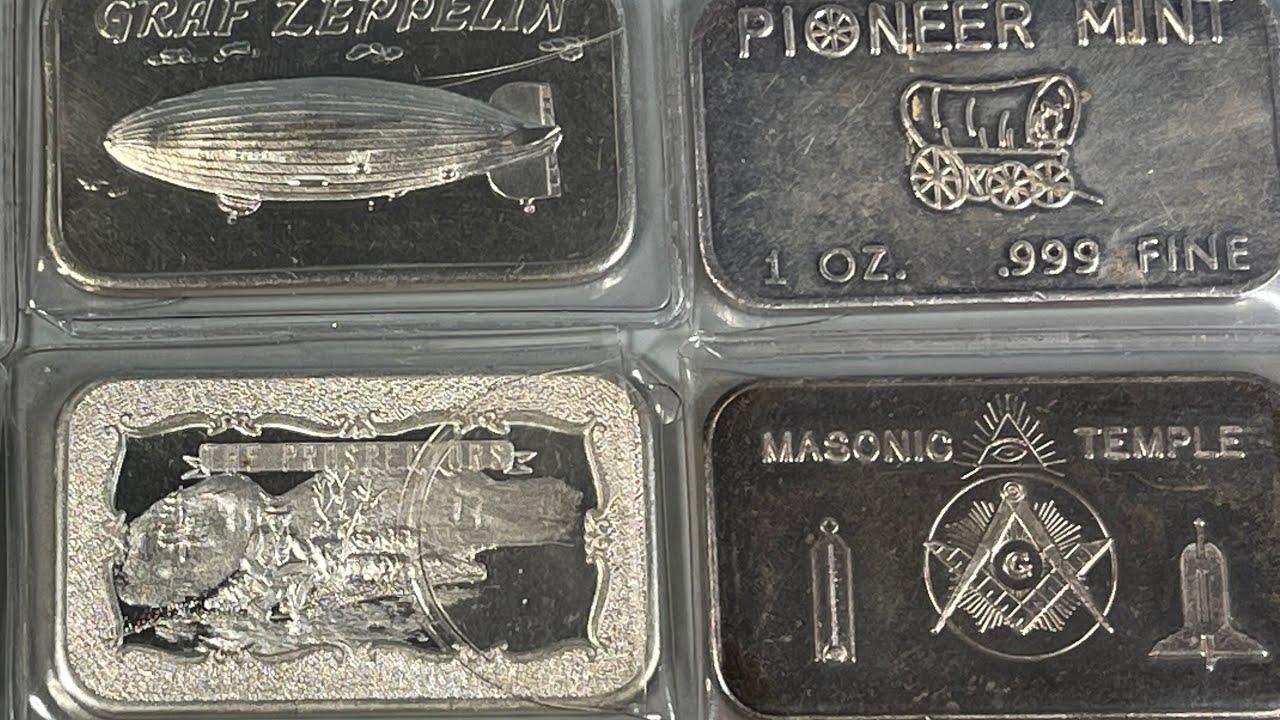 1 oz Silver Bar Guardhouse Box Challenge Complete…and Then Some! Vintage Silver Art Bars