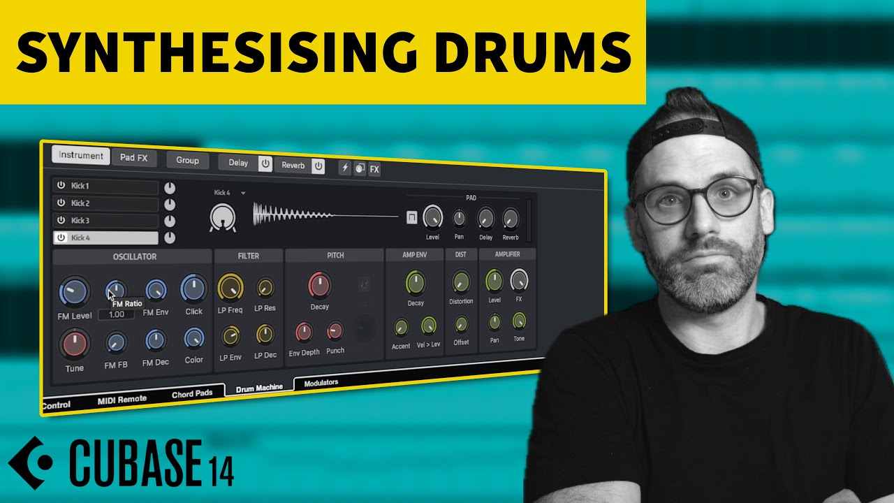 Build Your Own Drum Sounds in Cubase Drum Machine | Deep Dive with Demis Hellen