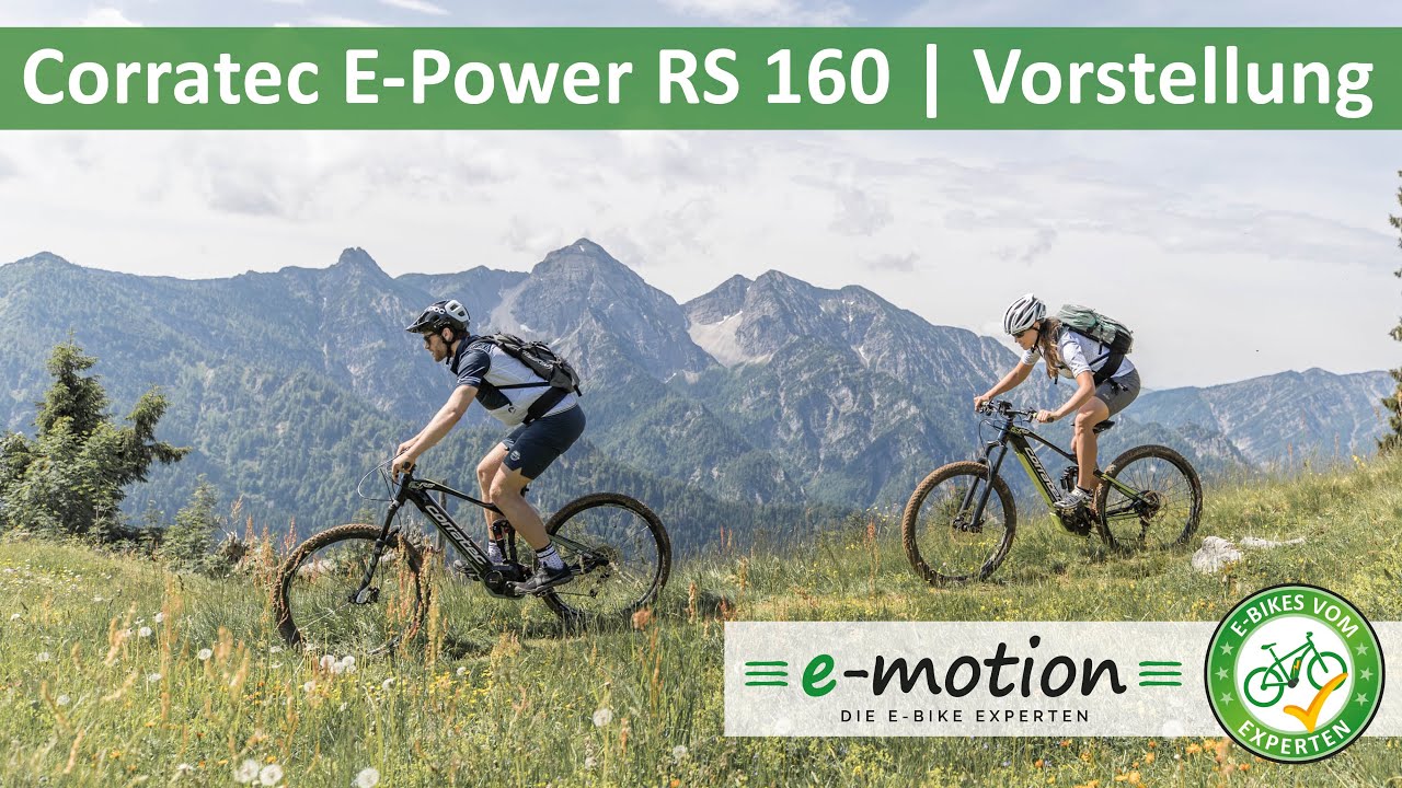 Corratec E-Power RS 160 - 2020 | Ein e-Mountainbike für alle Einsatzbereiche