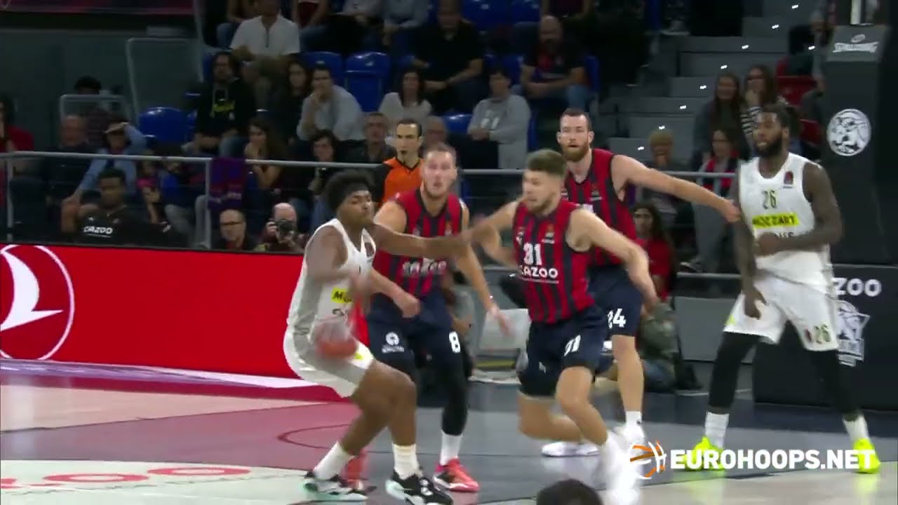 Zach Leday (23 points) Highlights vs. Bitci Baskonia Vitoria-Gasteiz