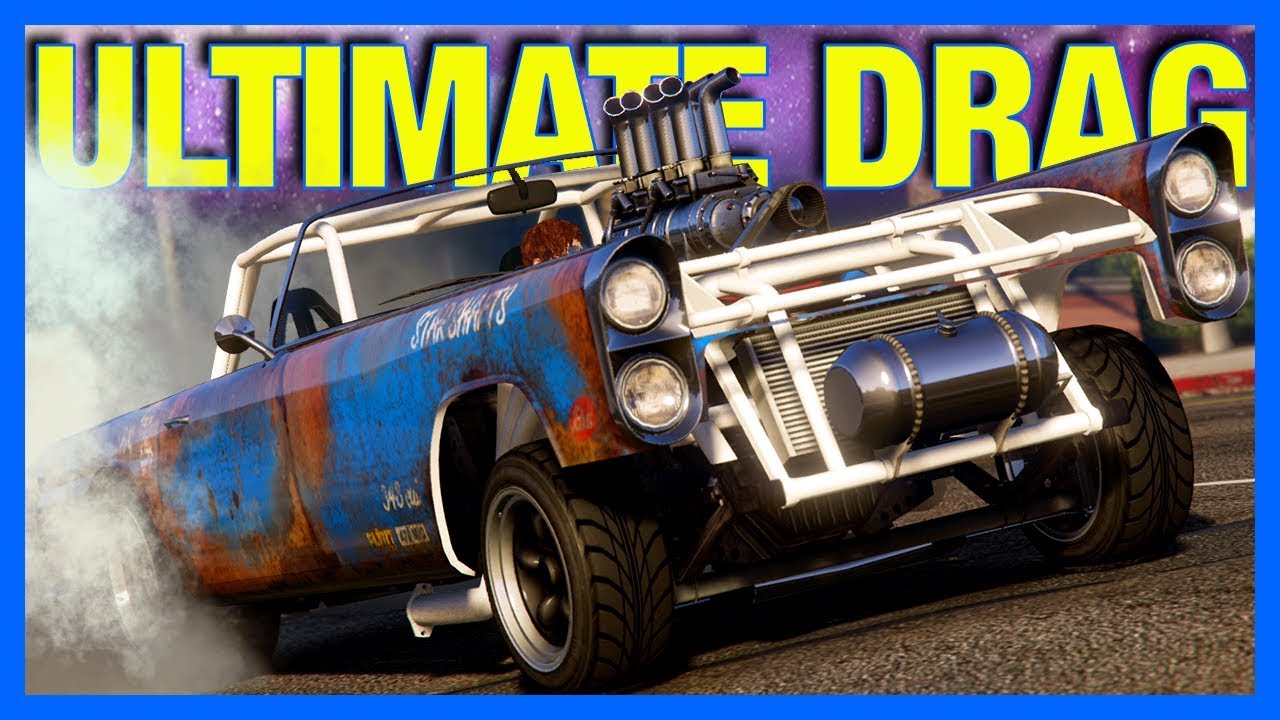 GTA 5 Online Casino : ULTIMATE DRAG CAR!! (GTA Online Peyote Gasser)