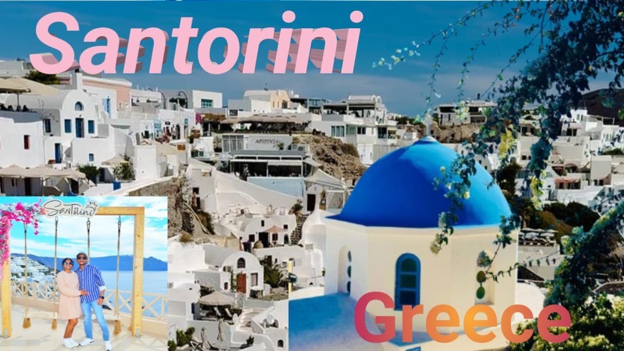 Wandering the Blue Streets of Oia 2025  | Santorini | Greece | සුන්දර සැන්ටොරිනි