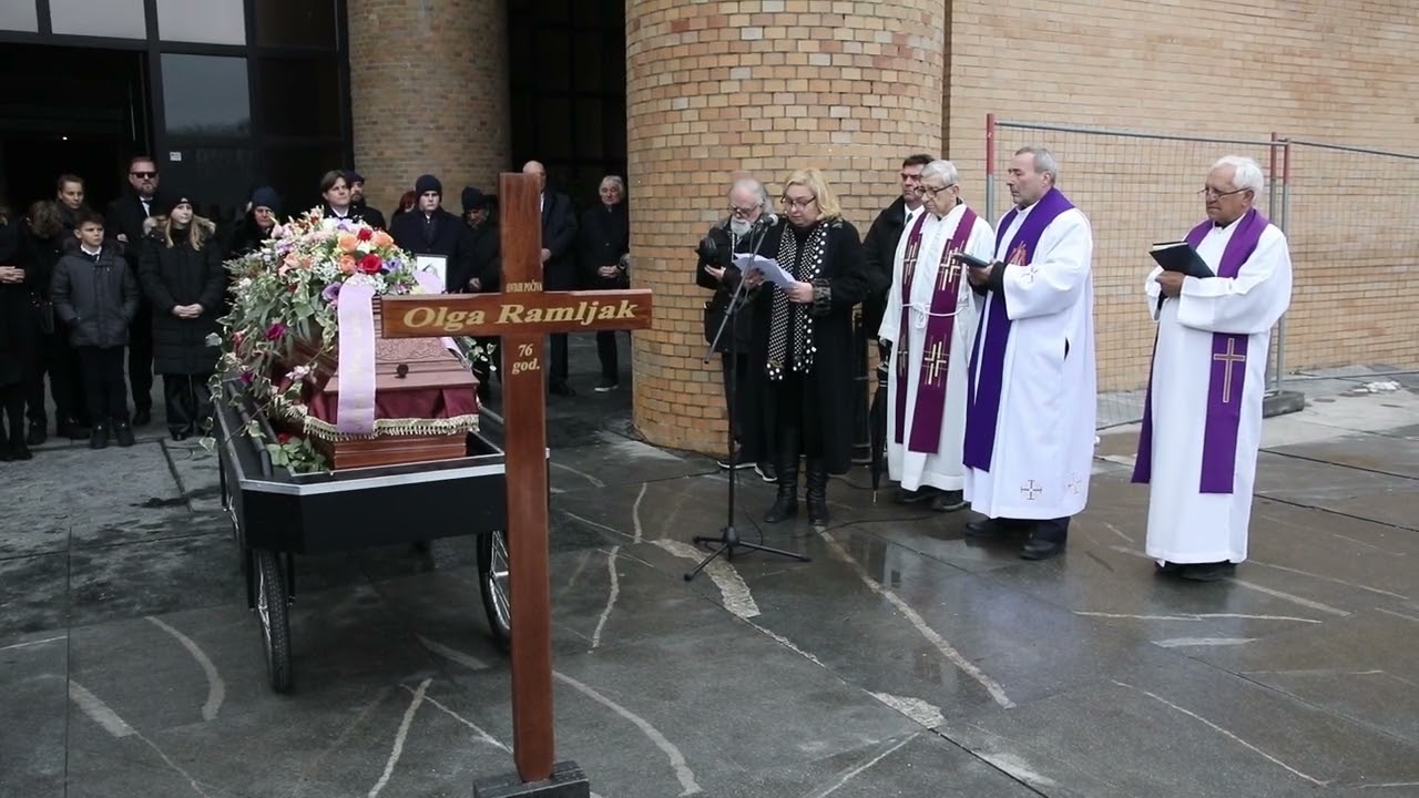 Posljednji ispraćaj novinarke Olge Ramljak na Krematoriju