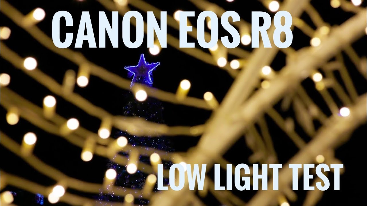 Canon EOS R8 Low light Video Test using C-Log3 and Canon 24-105mm STM lens
