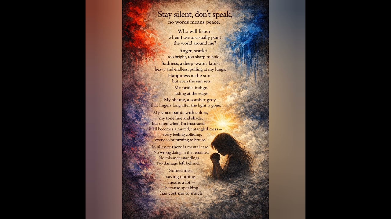 Painted words. #song #sad #music