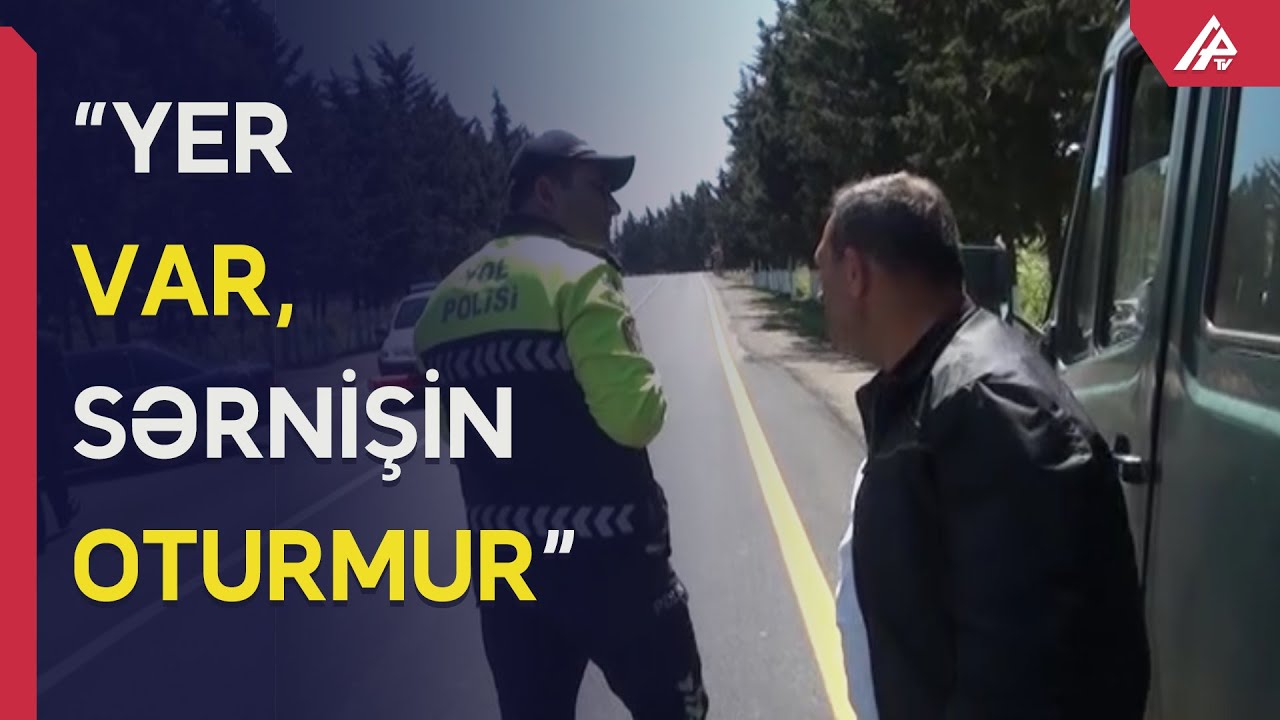 Astarada reyd – Qayda pozan sürücü vəziyyətdən belə çıxmağa çalışdı - APA TV