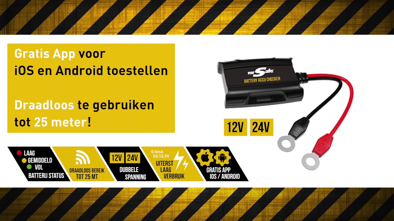 Mr Safe Battery Accu Checker - BAC100