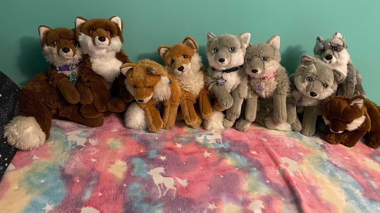 ❀ My WWF Fox Plushies Collection (Updated) ❀