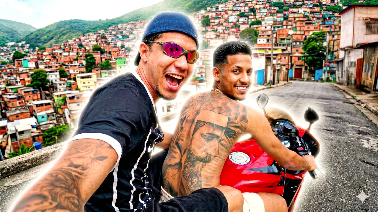 EMBA&Ccedil;ADO VISITANDO A FAVELA !