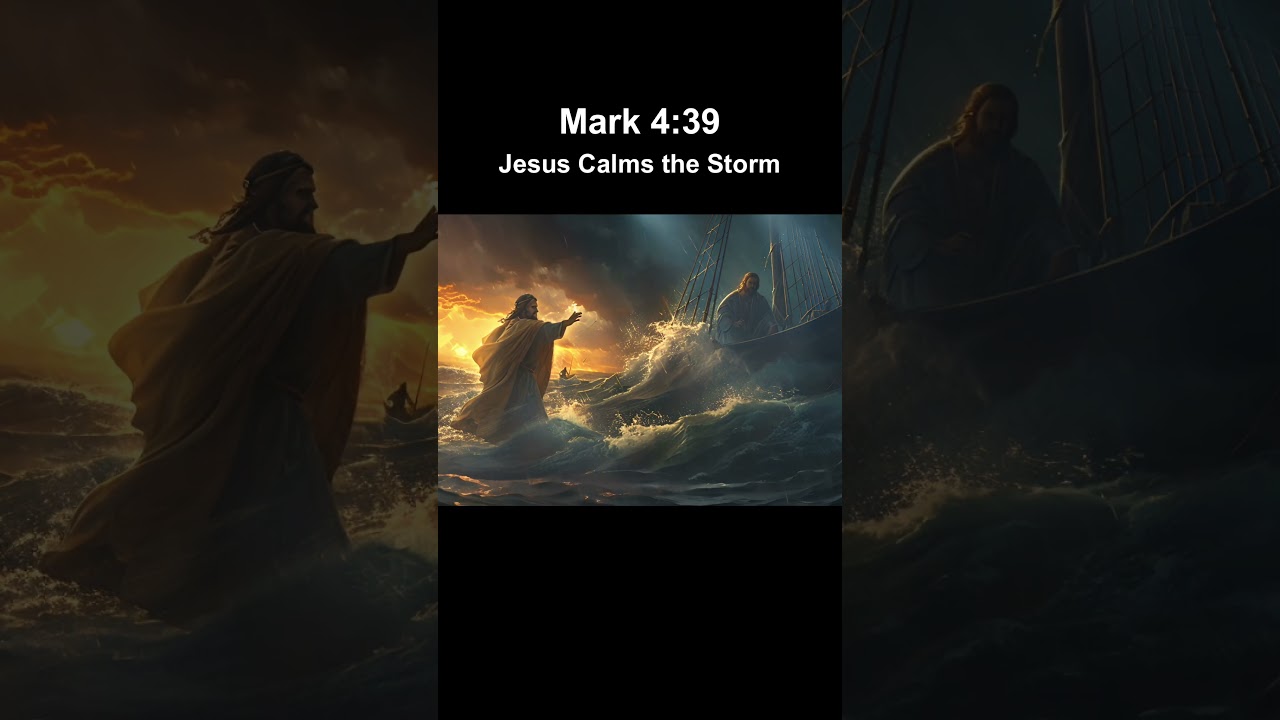 Calming the Storm: Mark 4:39