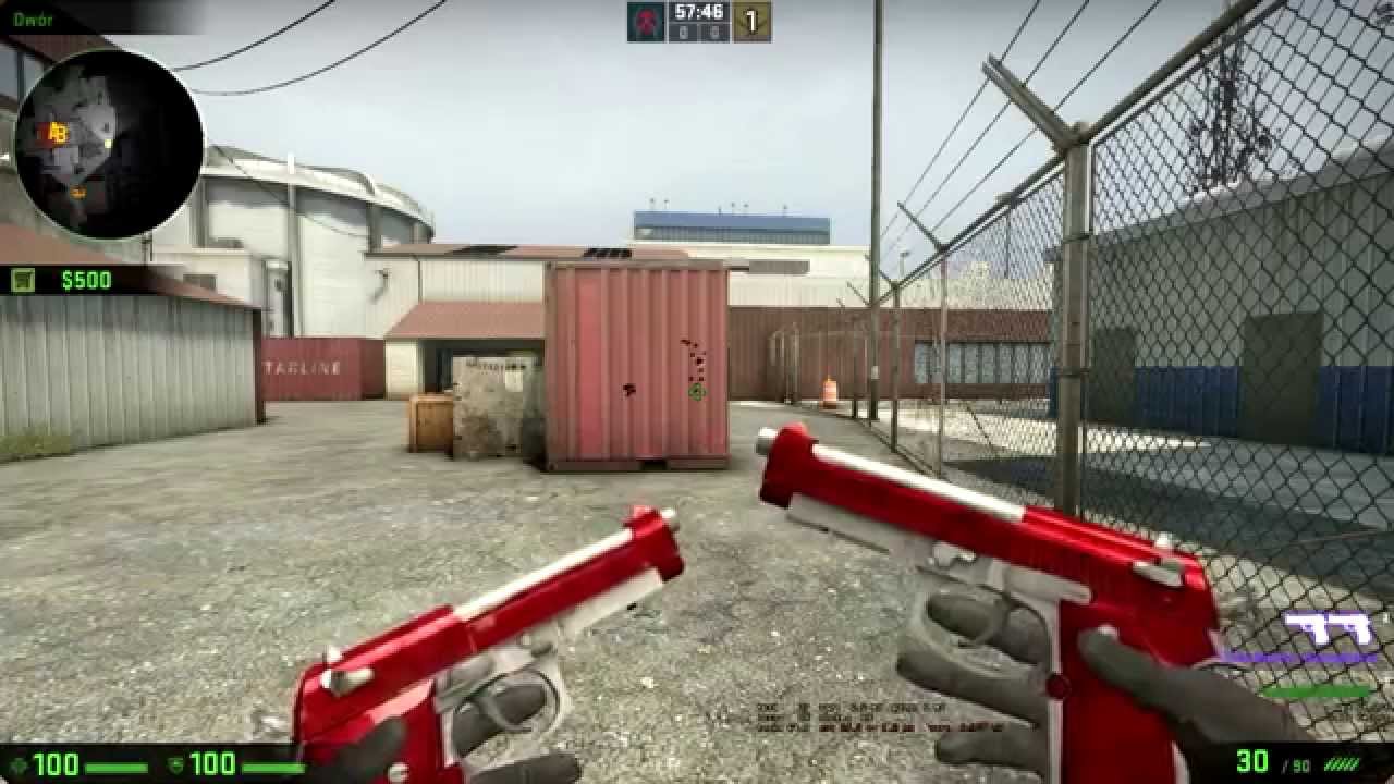 CS:GO Skin View / Dual Berettas Hemoglobin Minimal Wear