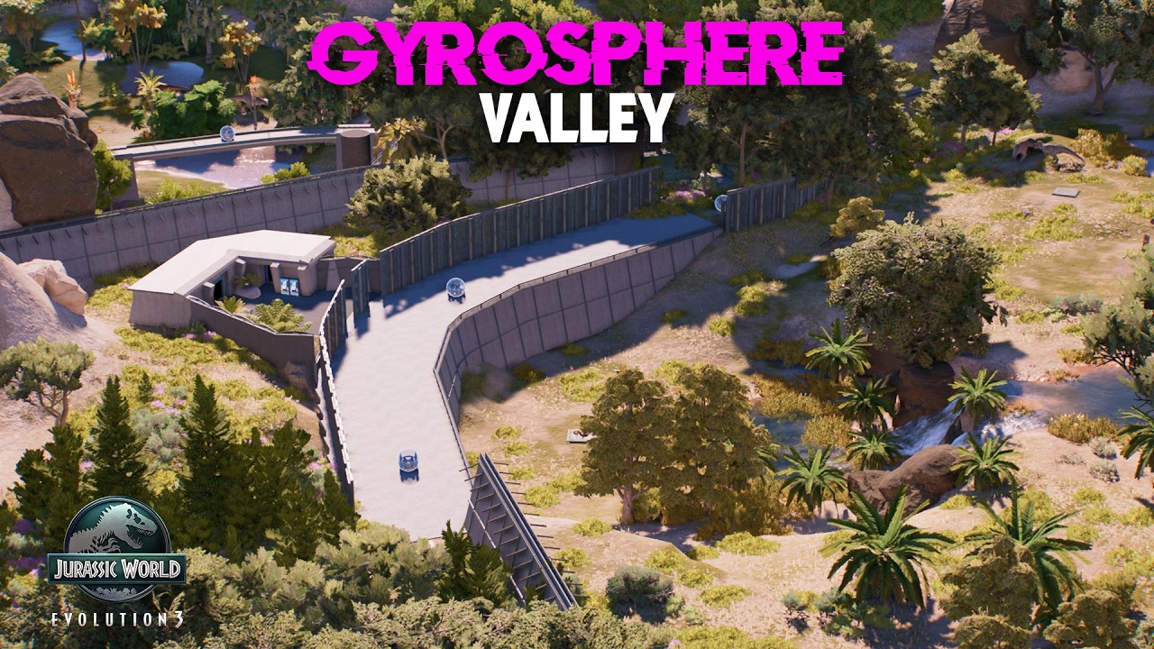 Riding past LETHAL CARNIVORES in this Special Gyrosphere Ride!