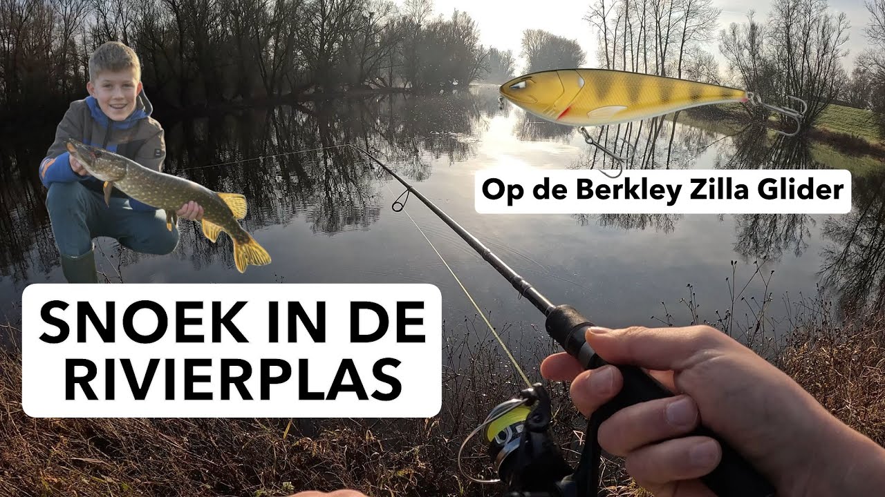 Vissen op SNOEK in de rivierplas 🐟🎣