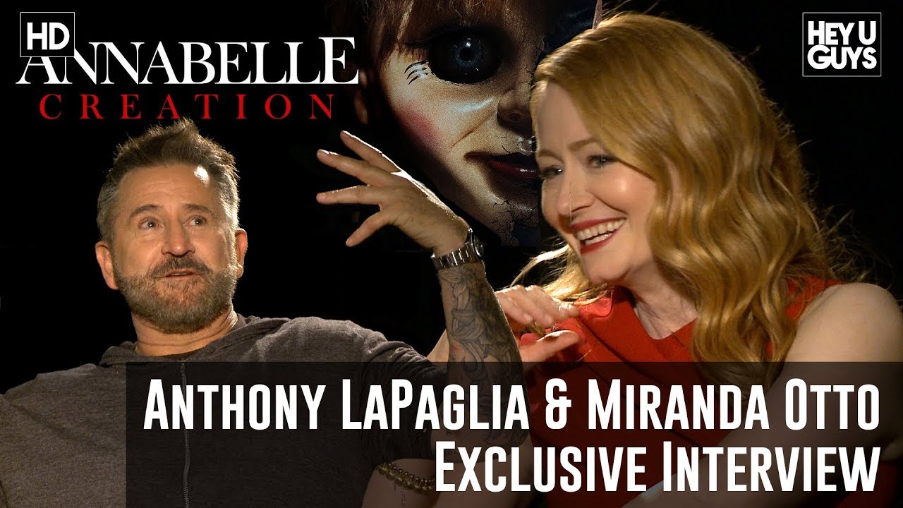 Anthony LaPaglia & Miranda Otto Exclusive - Annabelle: Creation Movie Interview