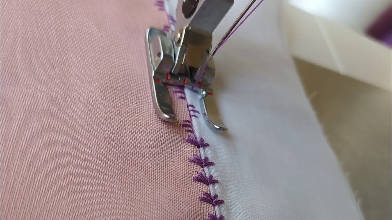 AÇIK APLİKE AYAGİNİN KULLANİMİ #sewing #dikisteknikleri #diy