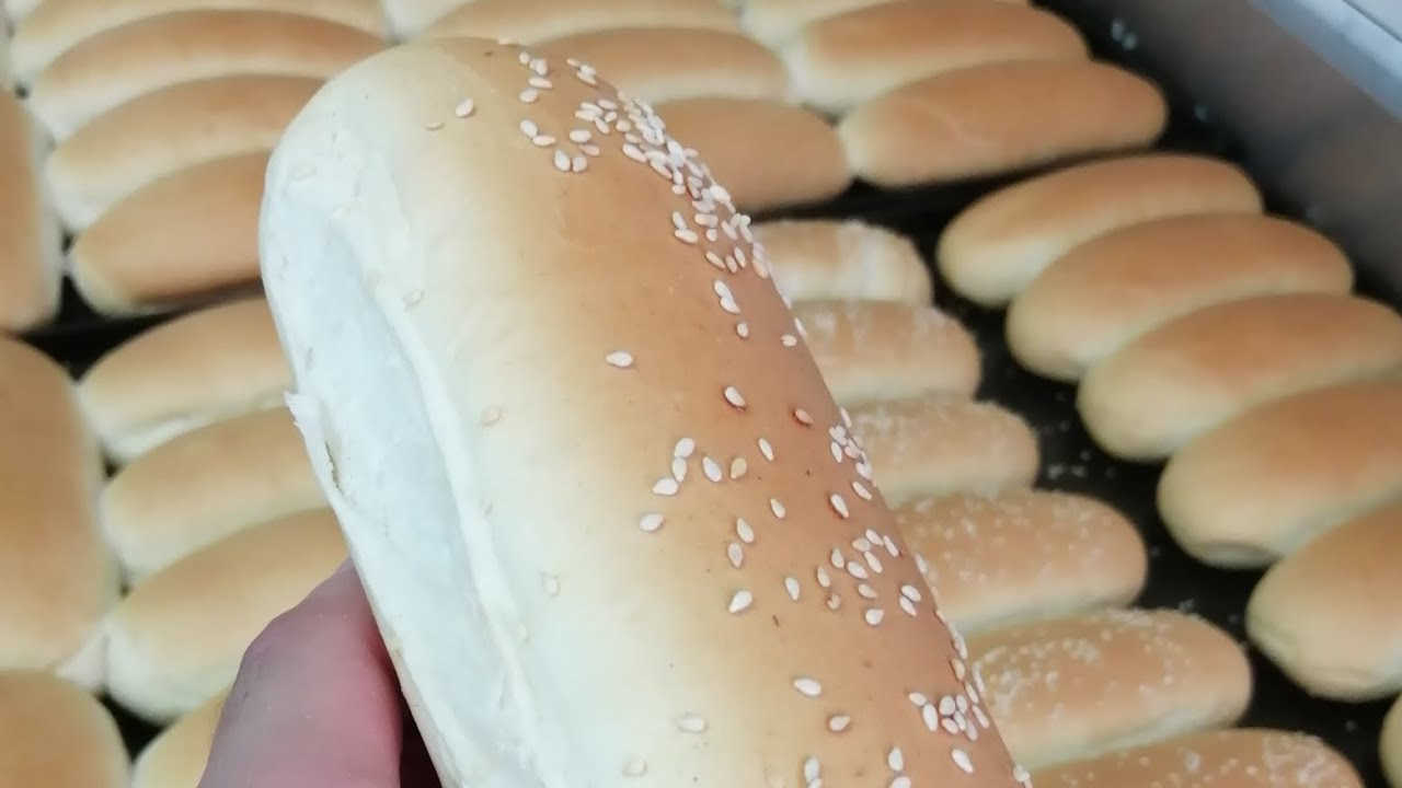 🌭Pan de HOTDOG 🌭 Receta F&Aacute;CIL paso a paso estilo AMERICANO 🇺🇸