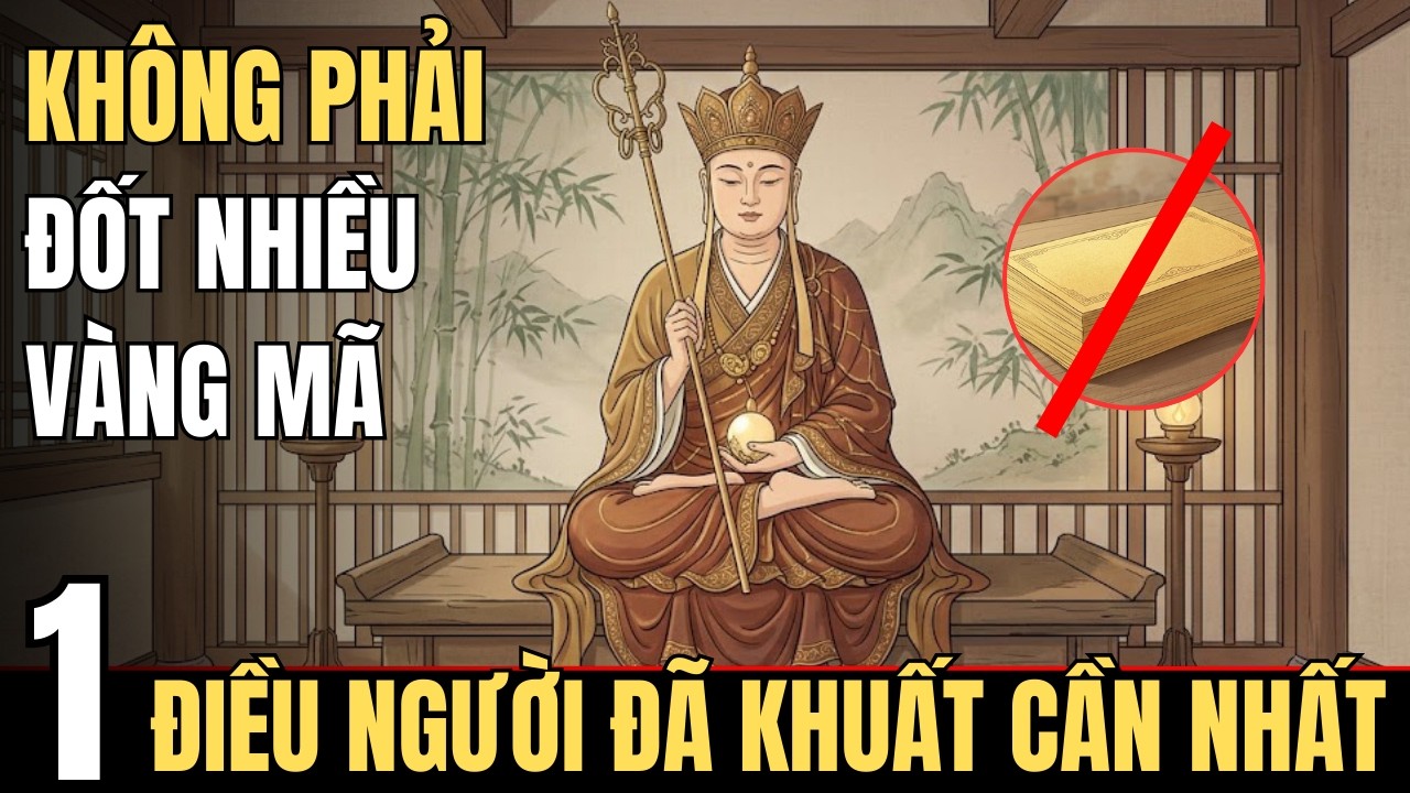 [ Bồ Tát Chỉ Dẫn ] 1 Điều Người Thân Đã Khuất Cần Nhất, Không Phải Đốt Nhiều Vàng Mã