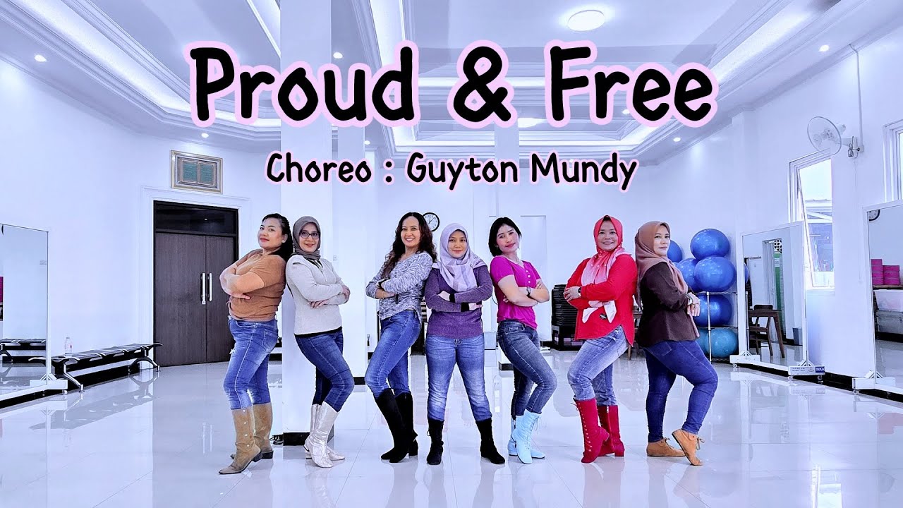 Proud & Free - Intermediate - Choreo : Guyton Mundy || Lanata LD Class