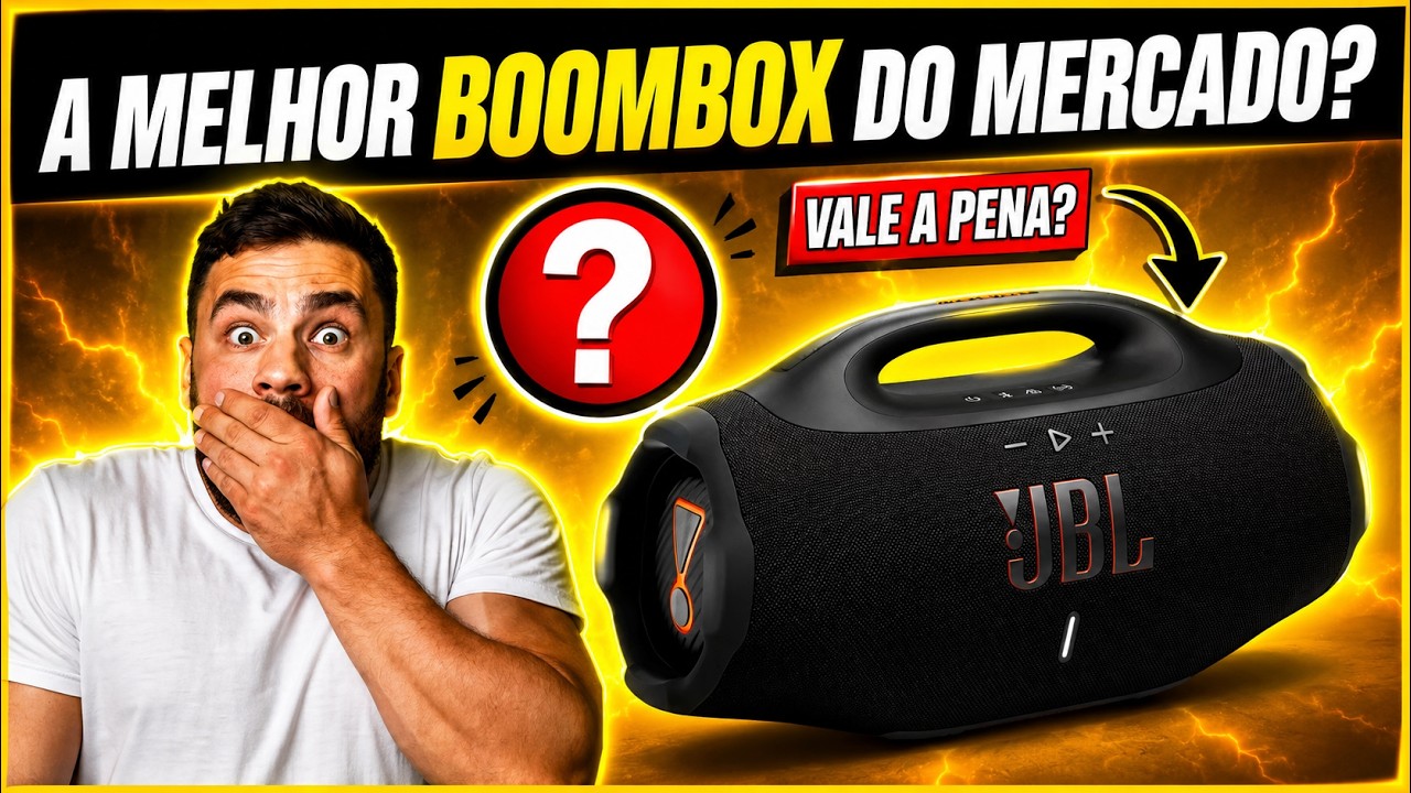 JBL Boombox 4 – A ESCOLHA CERTA EM 2026? 5 motivos que justificam o preço