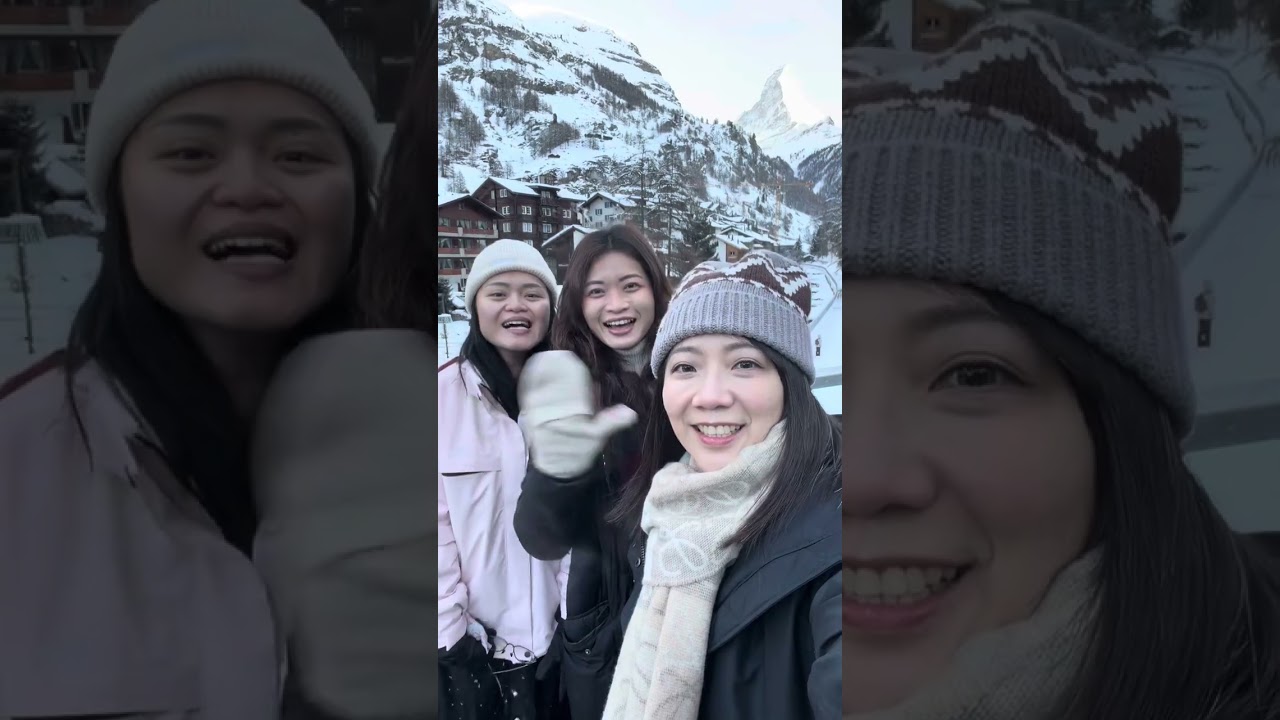 2026瑞士🇨🇭策馬特🐎因特拉肯⛰️為什麼妹妹哭著說以後不要負責訂住宿了？！🤭