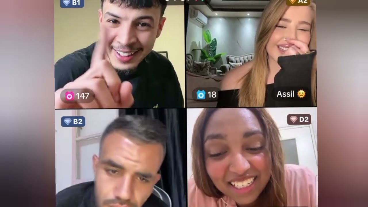 لايف جيهاد الجزائري كيست مع مشاهير تيك توك